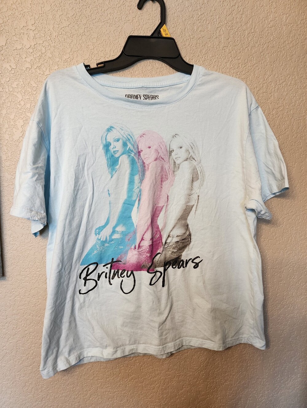Britney Spears Graphic Tee - Light Blue